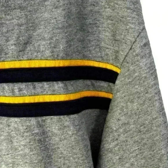 GAP Boys XXL Gray Striped T-Shirt Short Sleeve Crew Neck - Picture 2 of 7